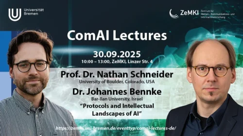 ComAI Lectures Workshop mit Nathan Schneider und Johannes Bennke