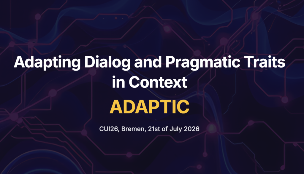 Adapting Dialog and Pragmatic Traits in Context