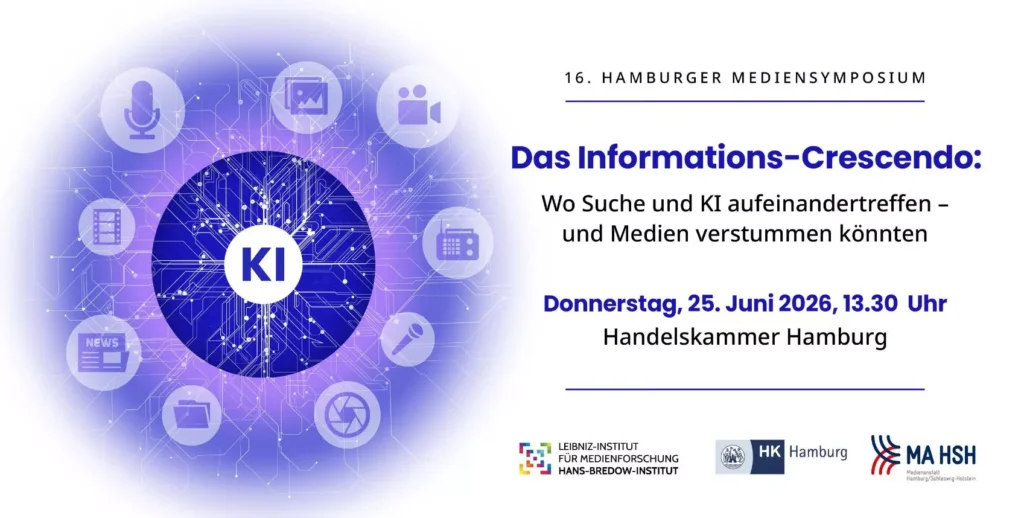 ComAI zu Gast beim 16. Hamburger Mediensymposium